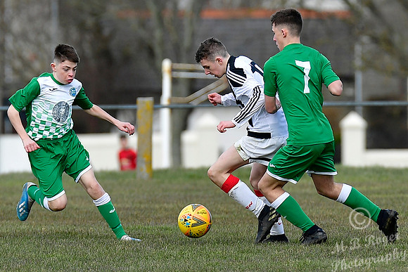 Wick U17s 2 v Buckie U17s 1 - Upper Bignold Park - 08/03/2020