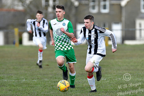 Wick U17s 2 v Buckie U17s 1 - Upper Bignold Park - 08/03/2020