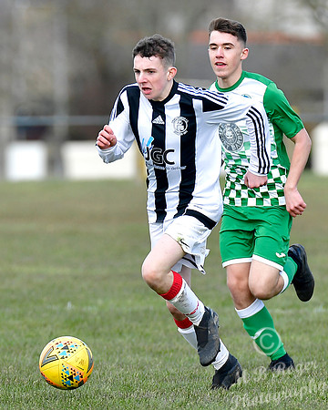 Wick U17s 2 v Buckie U17s 1 - Upper Bignold Park - 08/03/2020