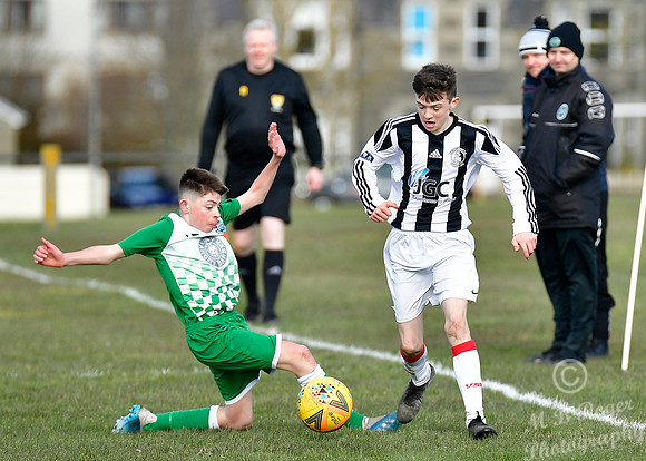 Wick U17s 2 v Buckie U17s 1 - Upper Bignold Park - 08/03/2020