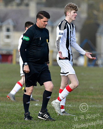 Wick U17s 2 v Buckie U17s 1 - Upper Bignold Park - 08/03/2020