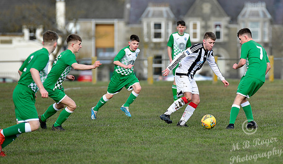 Wick U17s 2 v Buckie U17s 1 - Upper Bignold Park - 08/03/2020