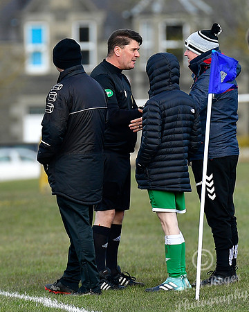 Wick U17s 2 v Buckie U17s 1 - Upper Bignold Park - 08/03/2020