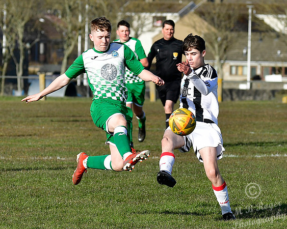 Wick U17s 2 v Buckie U17s 1 - Upper Bignold Park - 08/03/2020
