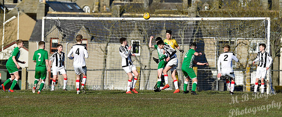 Wick U17s 2 v Buckie U17s 1 - Upper Bignold Park - 08/03/2020