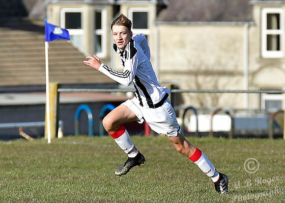 Wick U17s 2 v Buckie U17s 1 - Upper Bignold Park - 08/03/2020