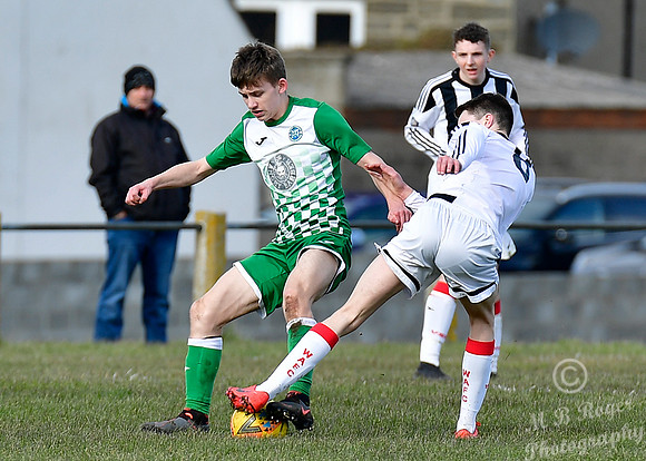 Wick U17s 2 v Buckie U17s 1 - Upper Bignold Park - 08/03/2020