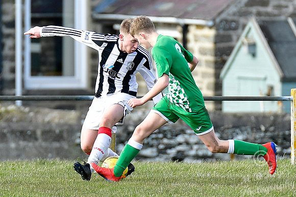 Wick U17s 2 v Buckie U17s 1 - Upper Bignold Park - 08/03/2020