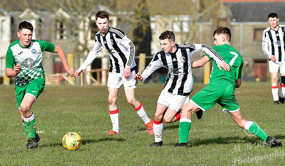 Wick U17s 2 v Buckie U17s 1 - Upper Bignold Park - 08/03/2020