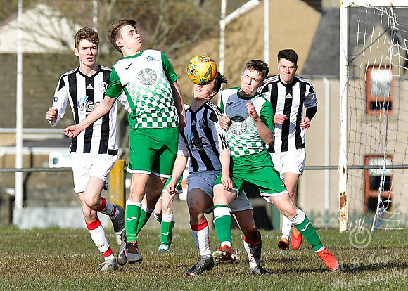 Wick U17s 2 v Buckie U17s 1 - Upper Bignold Park - 08/03/2020