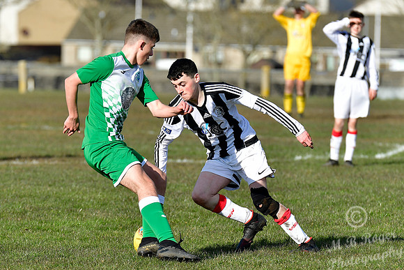 Wick U17s 2 v Buckie U17s 1 - Upper Bignold Park - 08/03/2020