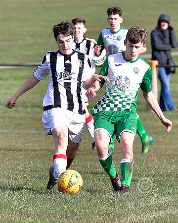 Wick U17s 2 v Buckie U17s 1 - Upper Bignold Park - 08/03/2020