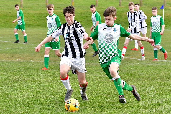 Wick U17s 2 v Buckie U17s 1 - Upper Bignold Park - 08/03/2020