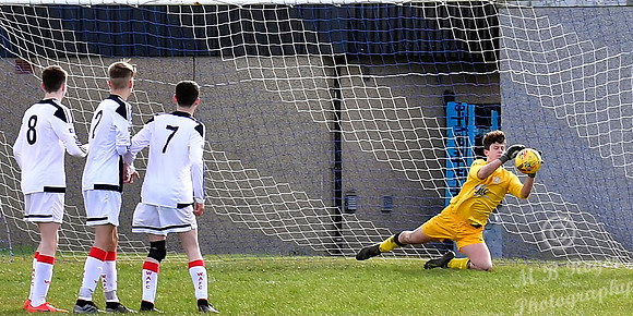 Wick U17s 2 v Buckie U17s 1 - Upper Bignold Park - 08/03/2020