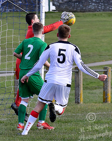 Wick U17s 2 v Buckie U17s 1 - Upper Bignold Park - 08/03/2020