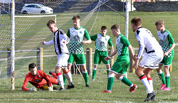 Wick U17s 2 v Buckie U17s 1 - Upper Bignold Park - 08/03/2020
