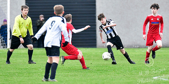 Wick U15s 3 v DO Soccer U15s 1  - Upper Bignold Park - 19/01/202