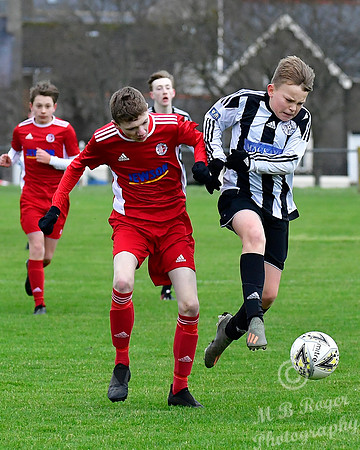 Wick U15s 3 v DO Soccer U15s 1  - Upper Bignold Park - 19/01/202