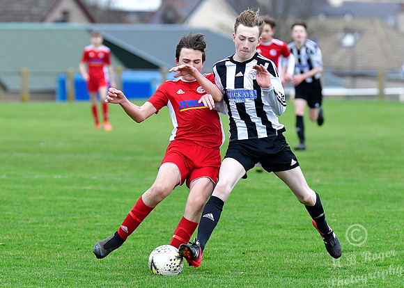 Wick U15s 3 v DO Soccer U15s 1  - Upper Bignold Park - 19/01/202