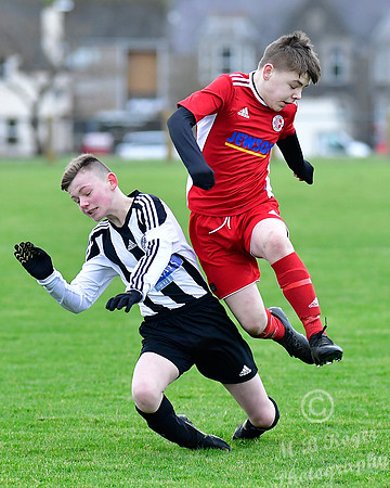 Wick U15s 3 v DO Soccer U15s 1  - Upper Bignold Park - 19/01/202