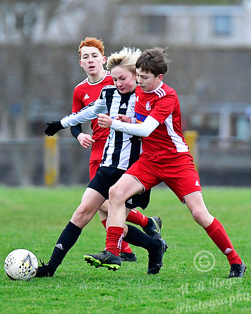 Wick U15s 3 v DO Soccer U15s 1  - Upper Bignold Park - 19/01/202