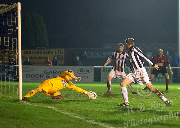 Inverurie 2 v Wick 3 SHFL Harlaw Park 29/11/2014