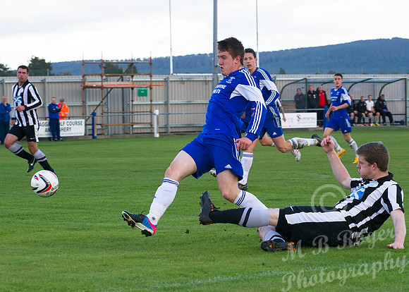 Strathspey Thistle 2 v Wick Academy 9 - 04/10/2014 - Seafield Pa