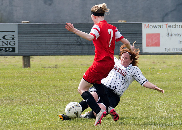 Caithness Ladies 2 v Dunfermline Ladies 16 - Womens Scottish Cup