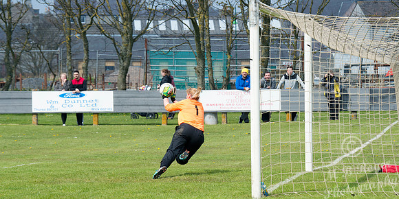 Caithness Ladies 2 v Dunfermline Ladies 16 - Womens Scottish Cup