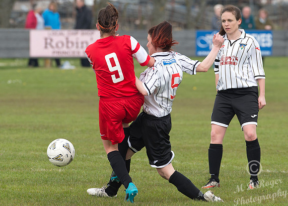 Caithness Ladies 2 v Dunfermline Ladies 16 - Womens Scottish Cup