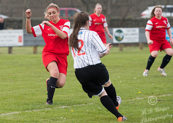 Caithness Ladies 2 v Dunfermline Ladies 16 - Womens Scottish Cup