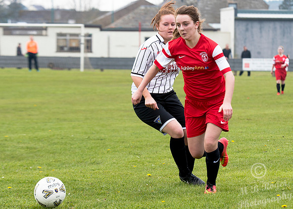 Caithness Ladies 2 v Dunfermline Ladies 16 - Womens Scottish Cup