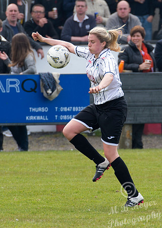 Caithness Ladies 2 v Dunfermline Ladies 16 - Womens Scottish Cup