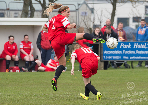 Caithness Ladies 2 v Dunfermline Ladies 16 - Womens Scottish Cup