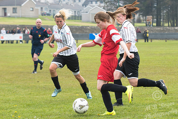 Caithness Ladies 2 v Dunfermline Ladies 16 - Womens Scottish Cup