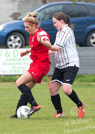 Caithness Ladies 2 v Dunfermline Ladies 16 - Womens Scottish Cup