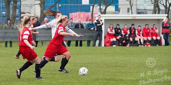 Caithness Ladies 2 v Dunfermline Ladies 16 - Womens Scottish Cup