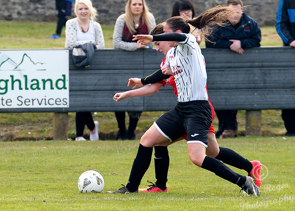 Caithness Ladies 2 v Dunfermline Ladies 16 - Womens Scottish Cup