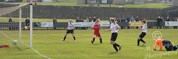 Caithness Ladies 2 v Dunfermline Ladies 16 - Womens Scottish Cup