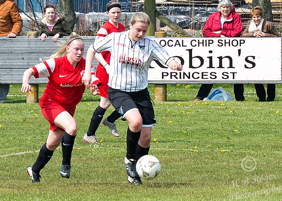 Caithness Ladies 2 v Dunfermline Ladies 16 - Womens Scottish Cup