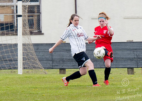Caithness Ladies 2 v Dunfermline Ladies 16 - Womens Scottish Cup