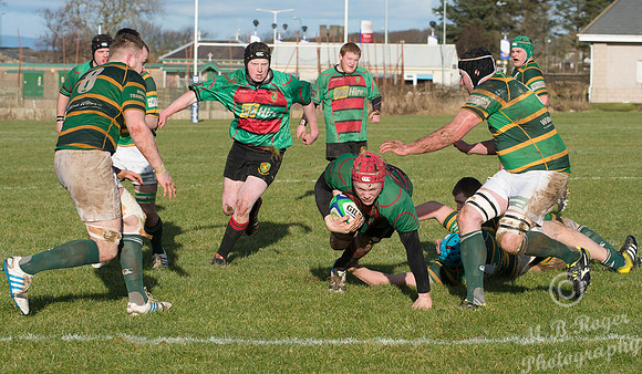 Caithness 6 v Highland 41 Millbank 13/02/2016