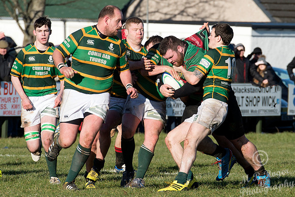 Caithness 6 v Highland 41 Millbank 13/02/2016