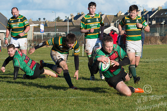Caithness 6 v Highland 41 Millbank 13/02/2016