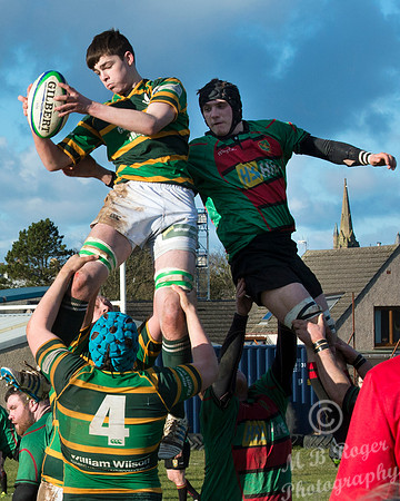 Caithness 6 v Highland 41 Millbank 13/02/2016