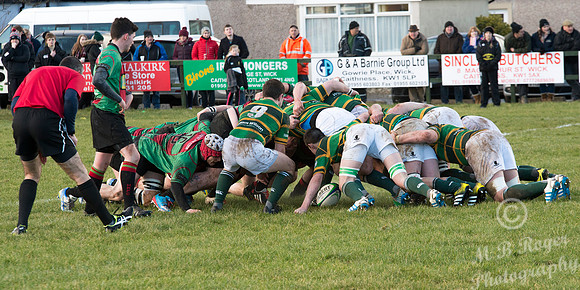 Caithness 6 v Highland 41 Millbank 13/02/2016