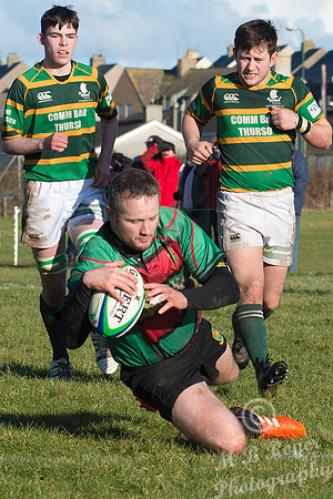 Caithness 6 v Highland 41 Millbank 13/02/2016