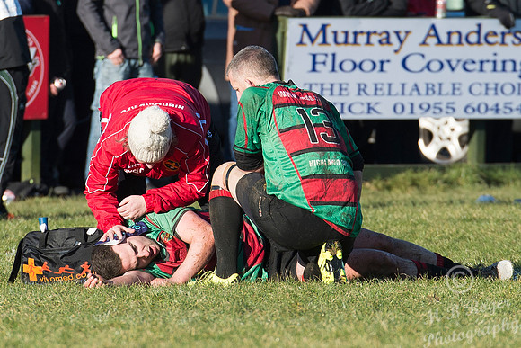 Caithness 6 v Highland 41 Millbank 13/02/2016