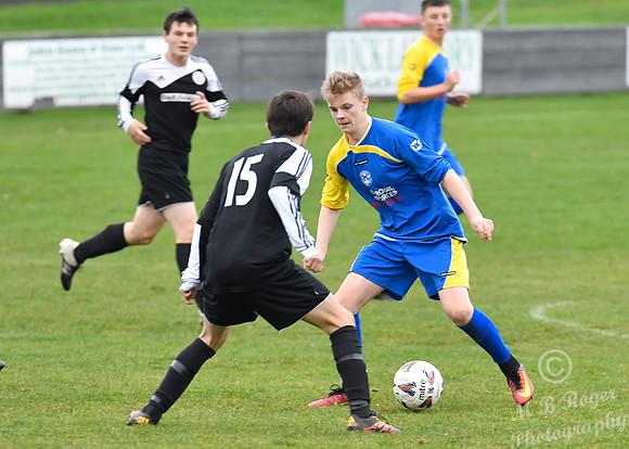 Under 17s Wick 1 v Lossiemouth 1  Harmsworth Park 29/11/2016