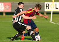Friendly pre-season match between Wick Academy and Livingstone played at Harmsworth Park home of Highland League team Wick Academy. Sam Mackay